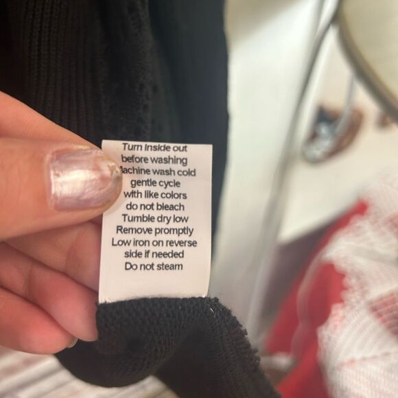 Notation Ladies Size 2x Black Cardigan - Picture 6 of 7